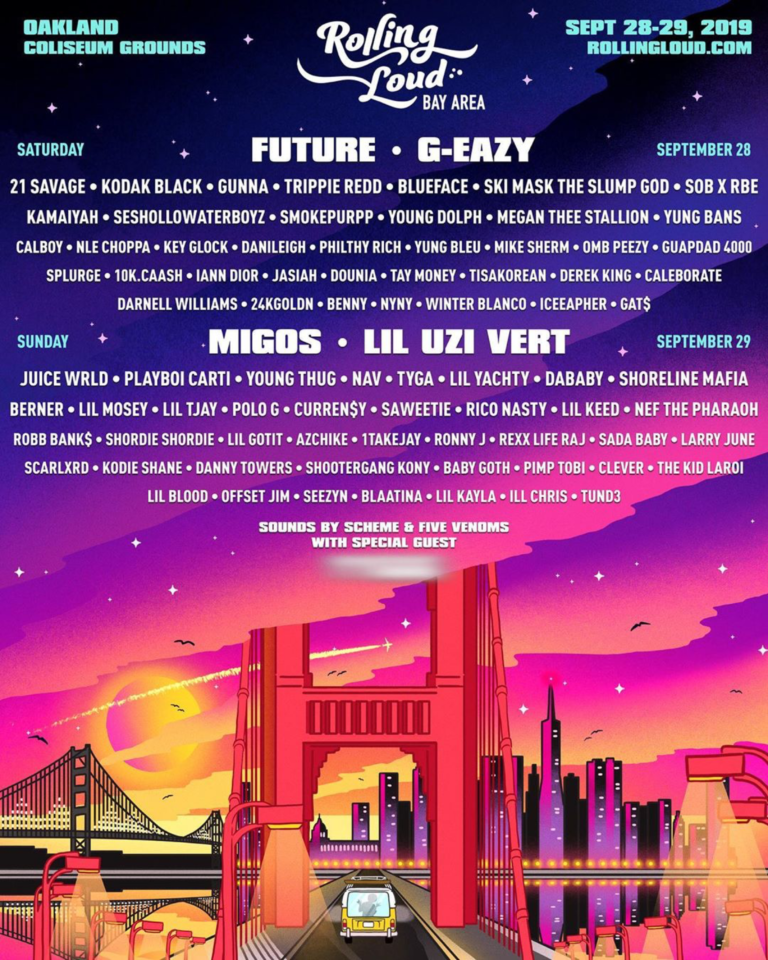 Rolling Loud Bay Area 2019 Annouced! 